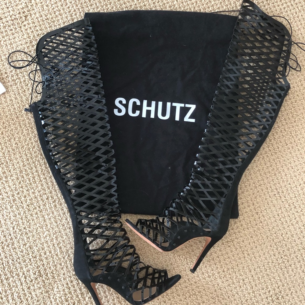 Schutz Shoes Karylanna Boots. BRAND NEW. sz 37